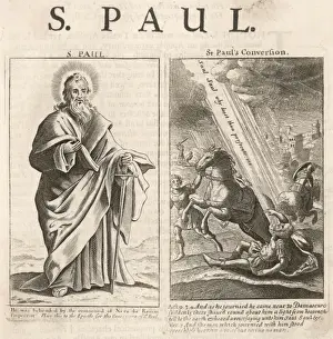 Saint Paul Conversion Imprime: Saint Paul, and his conversion