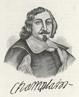Samuel De Champlain Biography Imprime: Samuel Champlain