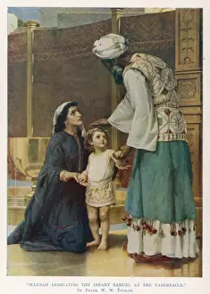 Old Testament Artwork For Sale Imprime: Samuel Dedicated