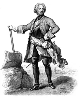 French Military Commanders Imprime: Saxe (Bouterwek)