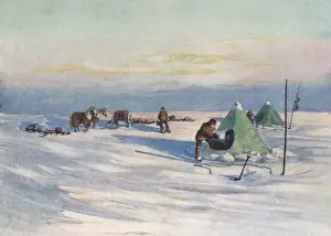 Shackleton Antarctic Expedition Imprime: Shackleton on Ice