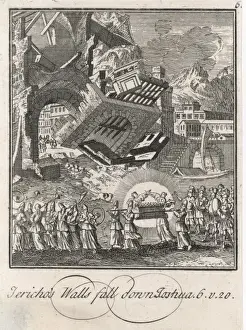 Biblical Battle Scenes Imprime: Siege of Jericho