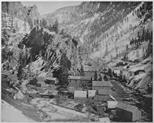 Nevada Desert Landscapes Imprime: Silver Mining Camp