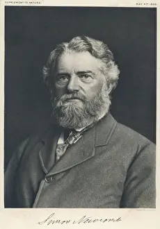 American Astronomer Imprime: Simon Newcomb