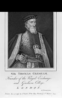 16th Century Architecture UK Imprime: Sir Thomas Gresham