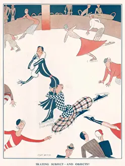 Espectáculo de patinaje - Sujeto y objetos, por Joyce Dennys