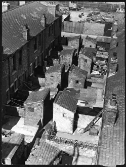 Victorian Era Housing Conditions Imprime: Back to Back Slums