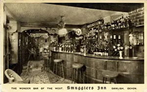 El Almacén de Smugglers, Dawlish, Devon.