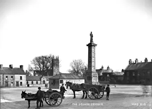 Horse Drawn Vehicles Imprime: The Square, Comber