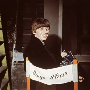 Ringo Starr Portrait Imprime: STARR, Ringo (1940)
