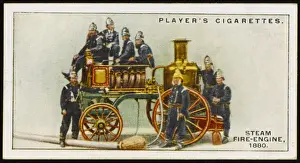 Vintage Fire Engines Imprime: Steam Fire Engine