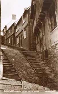Ancient City Entrance Imprime: Stepcote Hill, Exeter, Devon