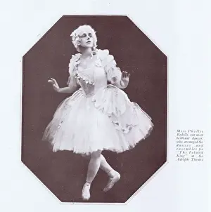 Jazz Age Dancing Imprime: A study of the dancer Phyllis Bedells, 1922
