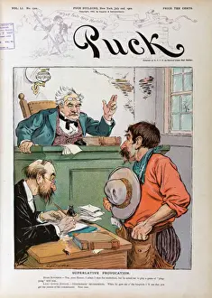 Puck Magazine Illustrations Imprime: Superlative provocation