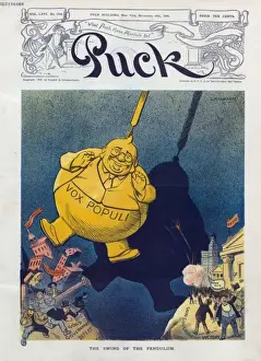 Political Satire Artwork Imprime: The swing of the pendulum
