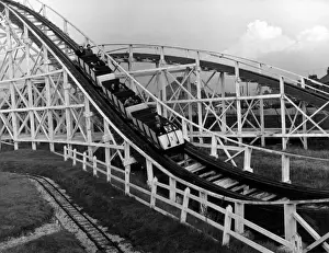 Blackpool Pleasure Beach History Imprime: Switchback at Blackpool
