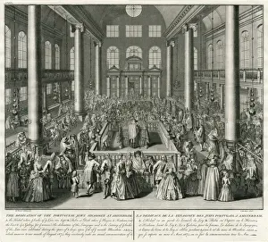 Religioso Imprime: Dedicación de sinagoga / Picart