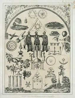 Freemasonry Symbolism Imprime: Templars chart