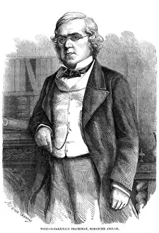 Victorian Era Writers Imprime: THACKERAY