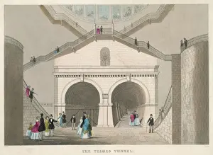 Túnel Imprime: Entrada del túnel de la Thames