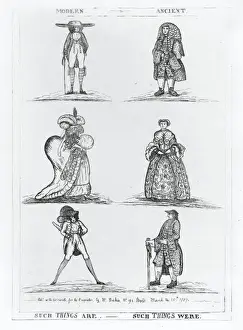 British Cartoons Imprime: Such things are--Such things were