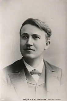 American Inventor History Imprime: Thomas A. Edison