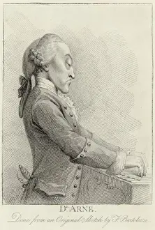 British Classical Music History Imprime: Thomas Augustine Arne