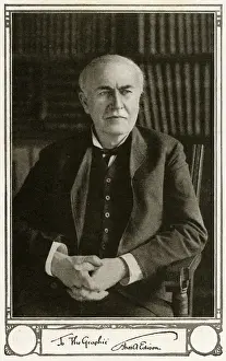 Inventores Y Científicos Famosos Imprime: Thomas Edison