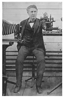 Thomas Edison Biography Imprime: Thomas Edison / Scribners