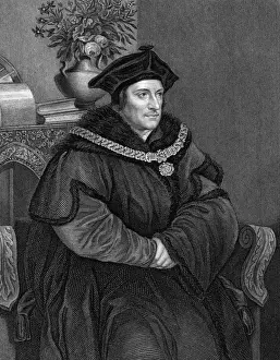 Thomas More Portrait Imprime: Thomas More / Ryall
