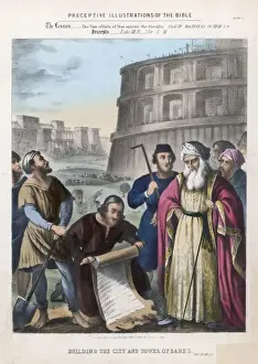 Tower Of Babel Painting Imprime: Tower of Babel