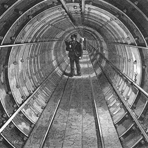 Thames Tunnel Imprime: The Tower Subway