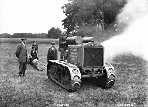 Early 20th Century Farming Imprime: Tractor