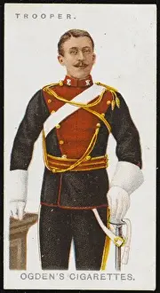 British Cavalry History Imprime: TROOPER