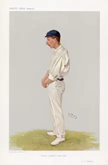 English Cricketer Imprime: Tyldesley / Cricketer