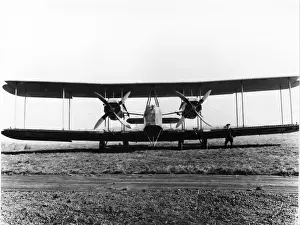 WWI Aircraft Imprime: Vickers Vimy bomber, fourth prototype
