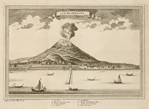 Indonesian Historical Landmarks Imprime: Volcano - Ternate