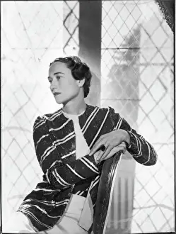 American Socialite Imprime: Wallis Simpson