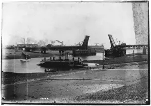 Historical Bridges In England Imprime: Walney Bridge 1908