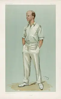 English Cricketer Imprime: Warner / Cricketer