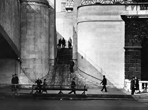 Waterloo Bridge Imprime: Waterloo Bridge Steps