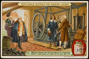 James Watt Steam Engine Imprime: Watts Engine