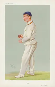 English Cricketer Imprime: Wells / Cricketer
