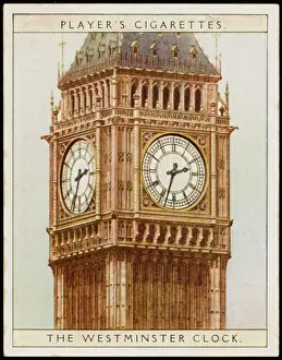 Big Ben London Imprime: Westminster Clock C19