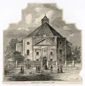 Georgian Architecture In London Imprime: Whitefields Tabernacle