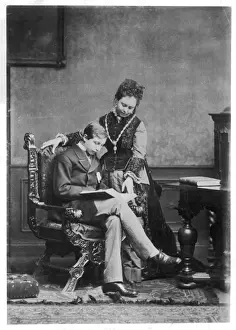 German Royalty Images Imprime: Wilhelm & Vicky