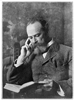 Impresiones de Psicólogo estadounidense William James William James Imprime: Hugo William
