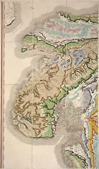 Mapa Imprime: Mapa geológico de William Smith