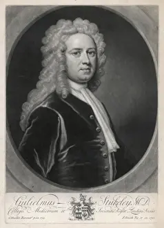 Impresiones de William Stukeley Erudito y anticuario, miembro de la Real Sociedad William Stukeley Imprime: Guillermo Estúcley