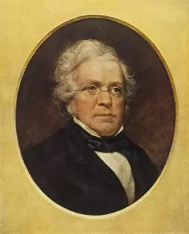 Victorian Era Author Imprime: William Thackeray / Centur